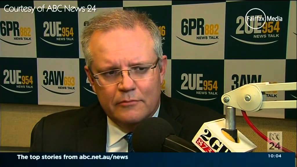 Swearing on the bible features in heated Ray Hadley interview with Scott Morrison