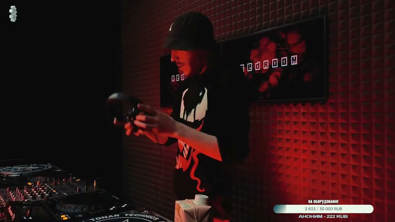 Redr00m • Acid Adventure of Electronics by: XayZz • Live at Reactor Radio 28.12.2025