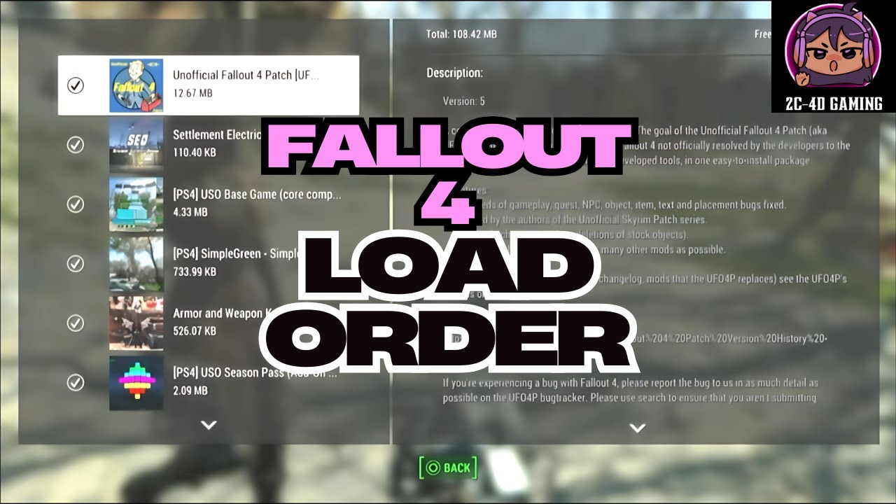 Fallout 4: стабильный порядок загрузки PS4 и PS5 и графика следующего поколения