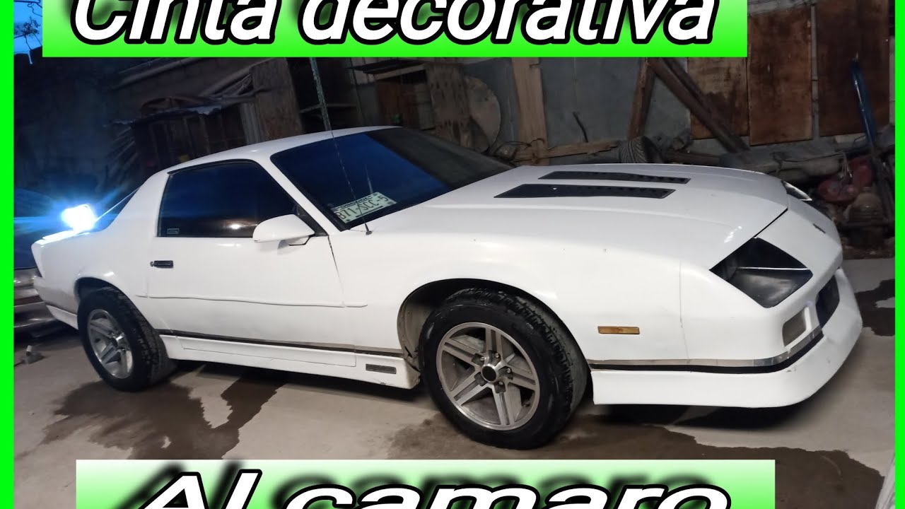 Nueva cinta decorativa al Camaro LS swap 5.3