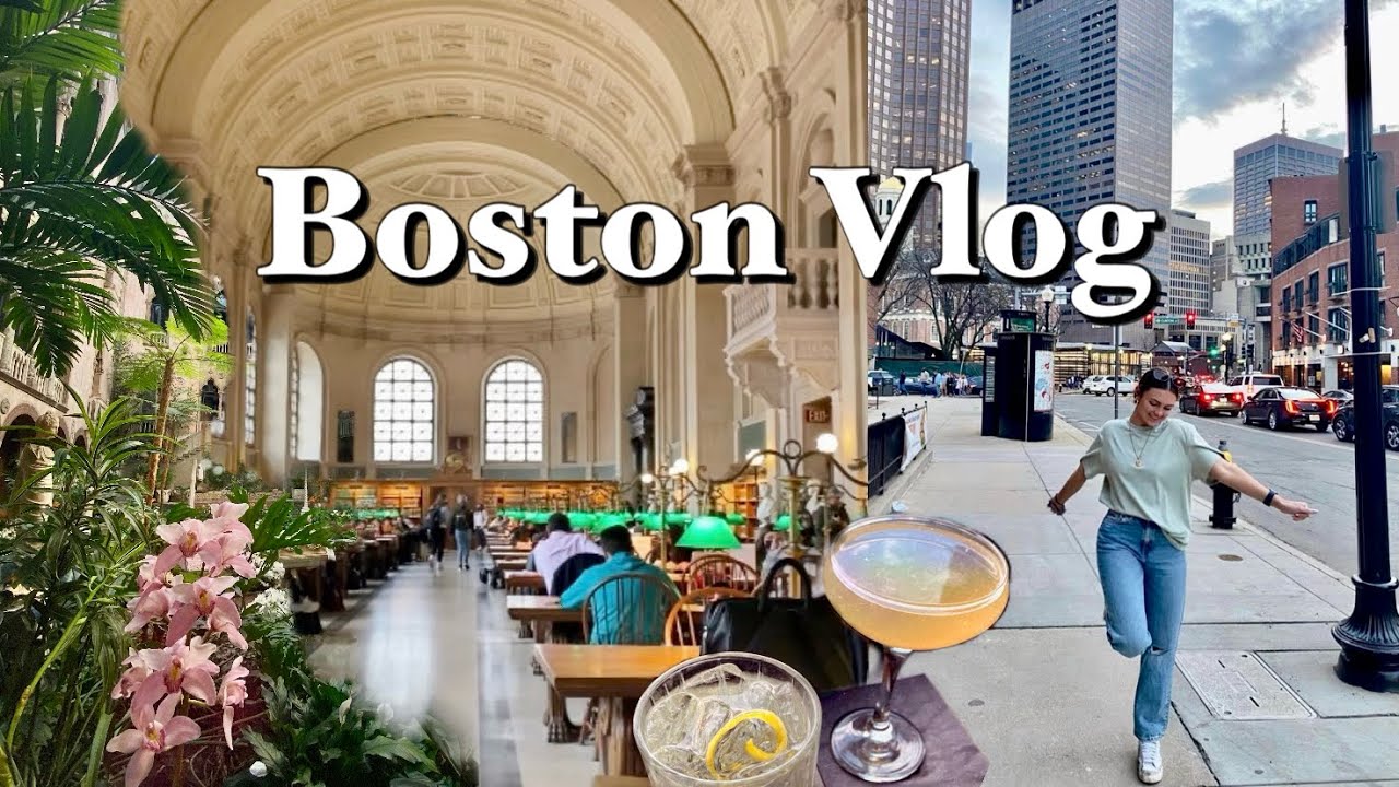 BOSTON VLOG | Girls trip, Museums, Salem, Boston Lib, Harvard
