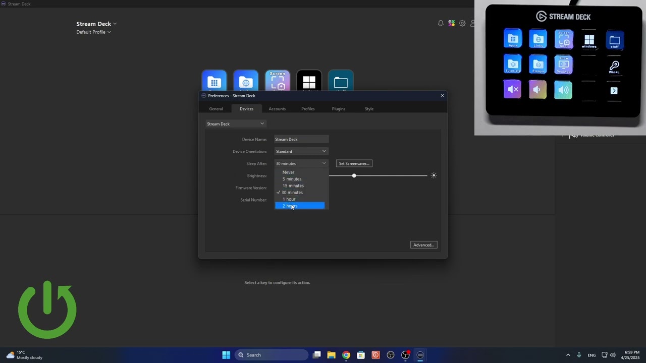 ELGATO Stream Deck &ndash; How to Change Standby Screen Image