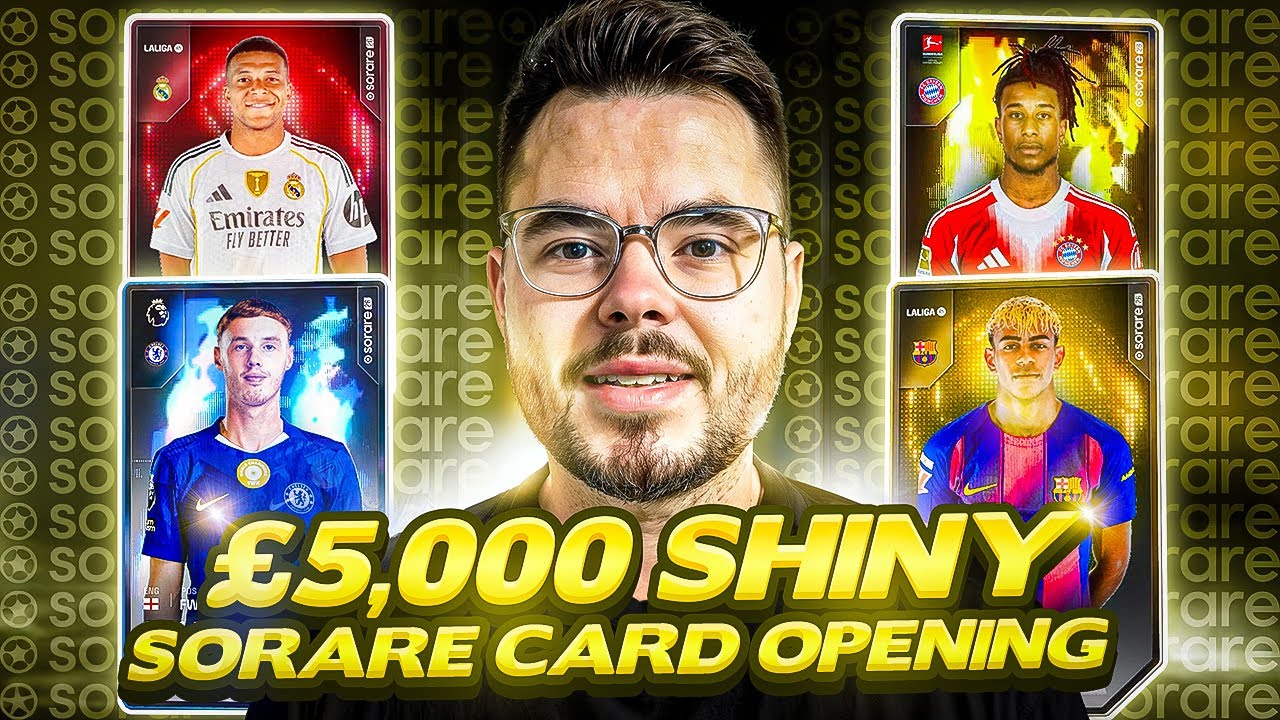 INSANE £5,000 Shiny SORARE Card Opening