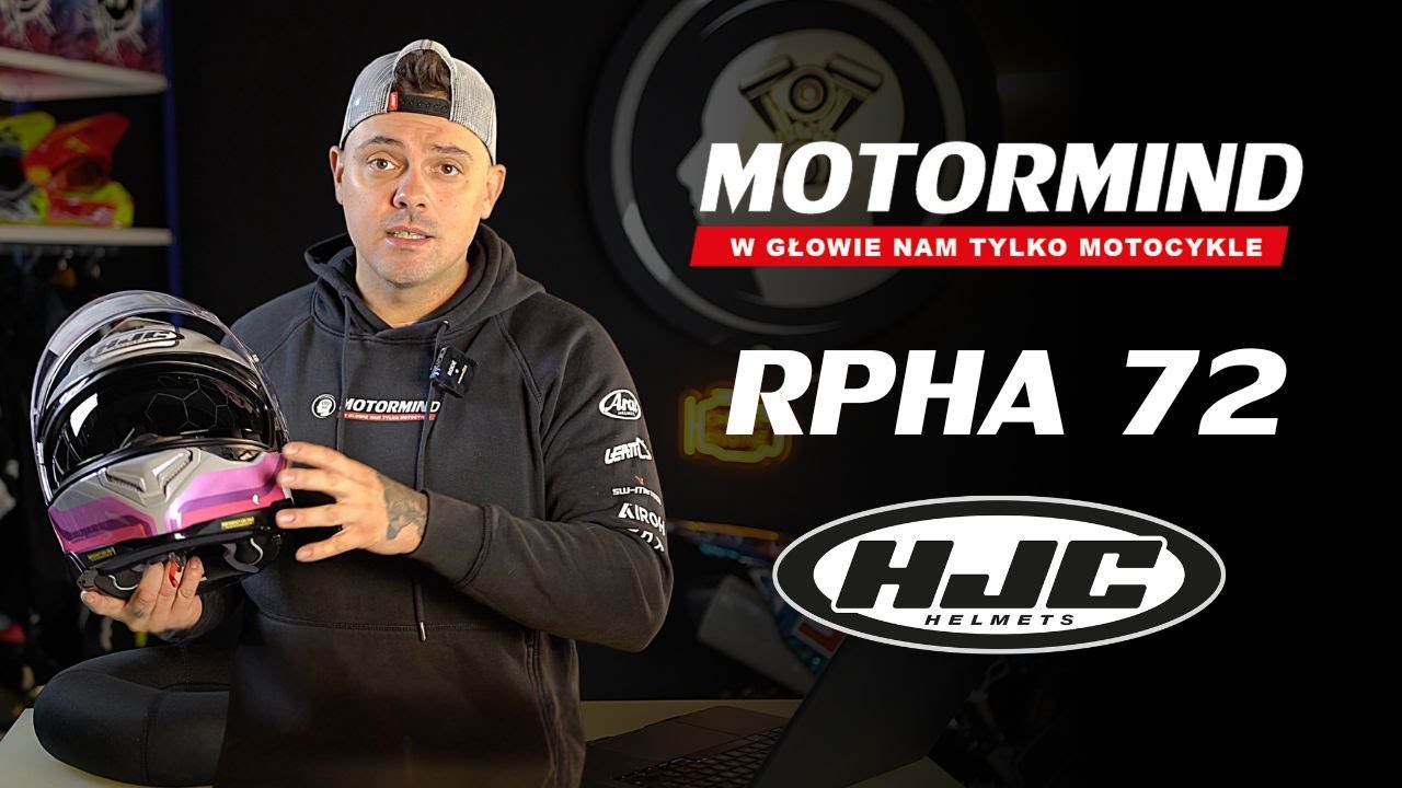 Nowość HJC! RPHA 72 - uniwersalny kask motocyklowy!