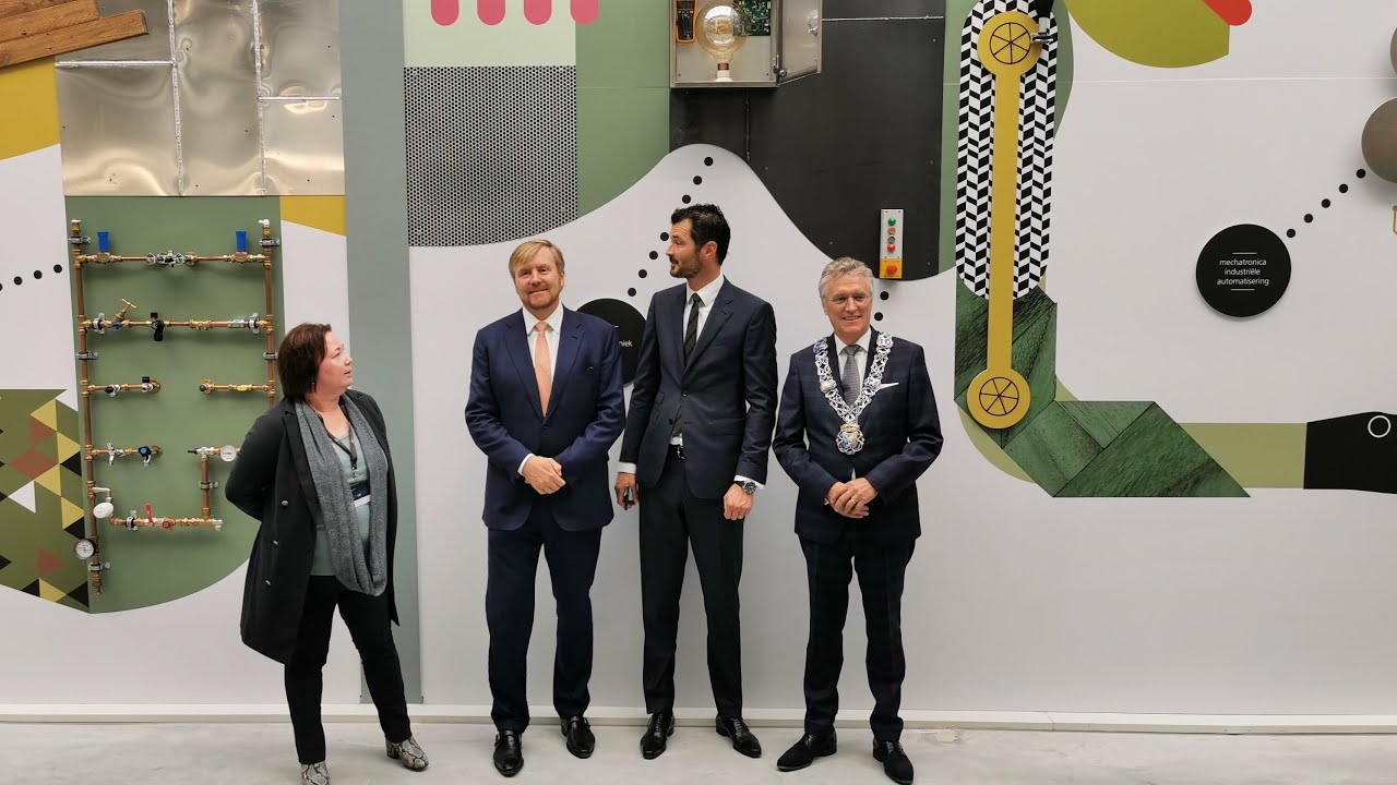 Koning Willem-Alexander opent Brainport Industries Campus