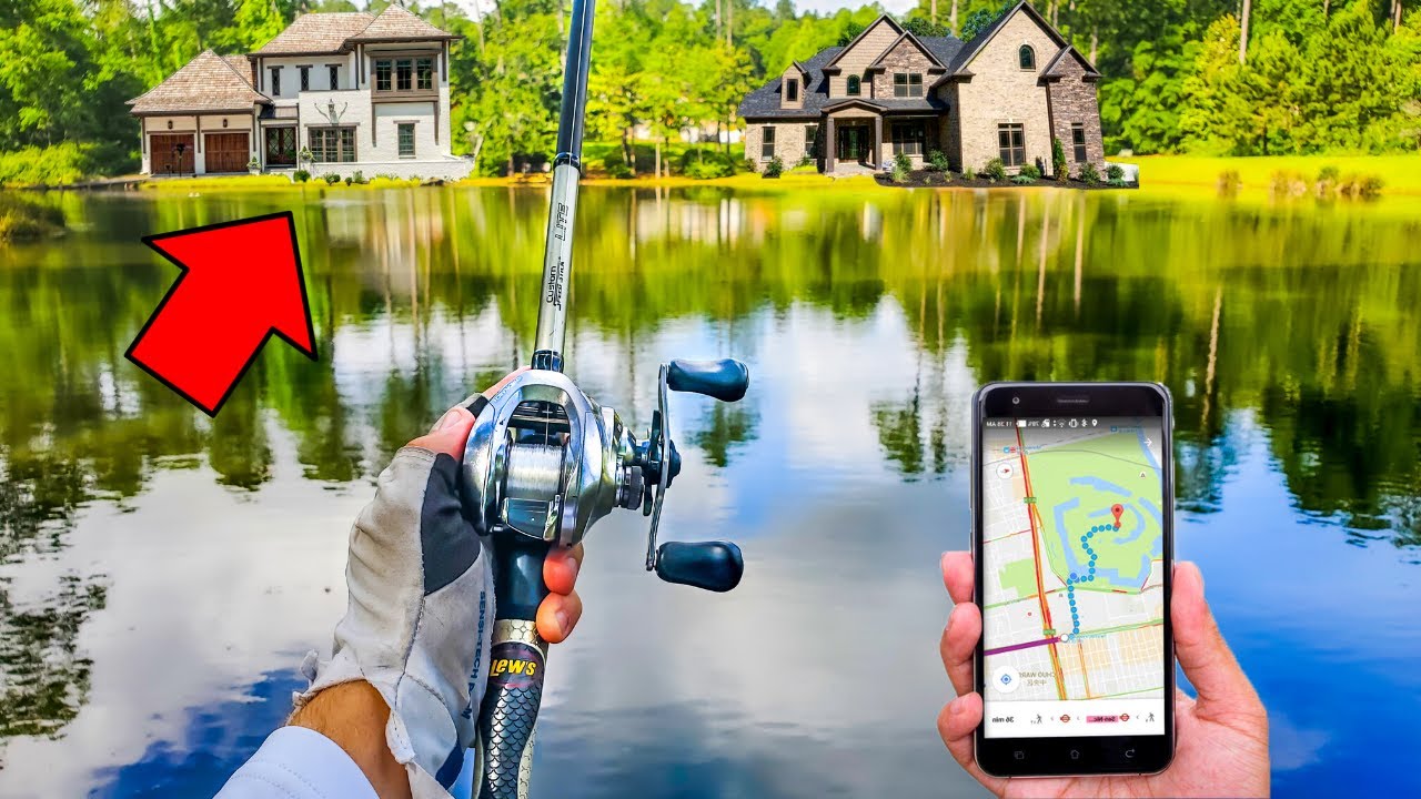 Fishing HIDDEN Ponds in the SUBURBS for Elusive BASS!!
