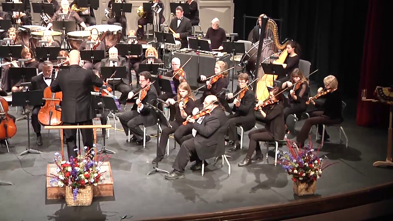 Highlights from West Side Story performed by the Muscatine Symphony Orchestra