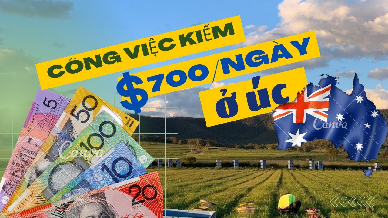 Làm Farm Ở Úc - Chia sẻ tất tần tật về công việc làm kiếm tưới $700- 1K/Ngày ở Úc || #1