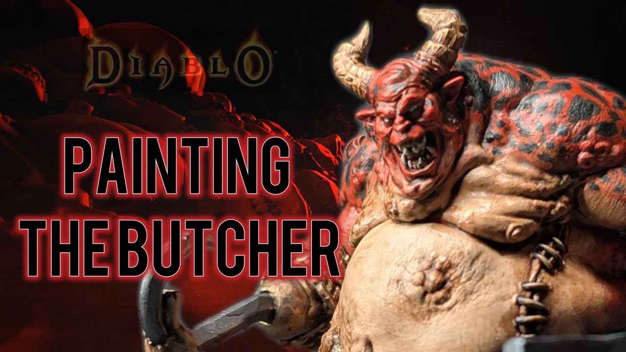 How I Painted 'The Butcher' from Diablo