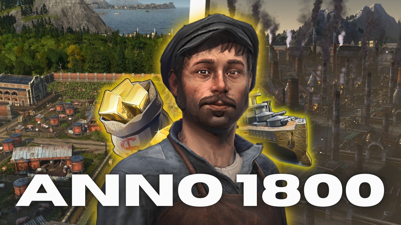 Anno 1800 - Un PAYSAN crée un EMPIRE INDUSTRIEL