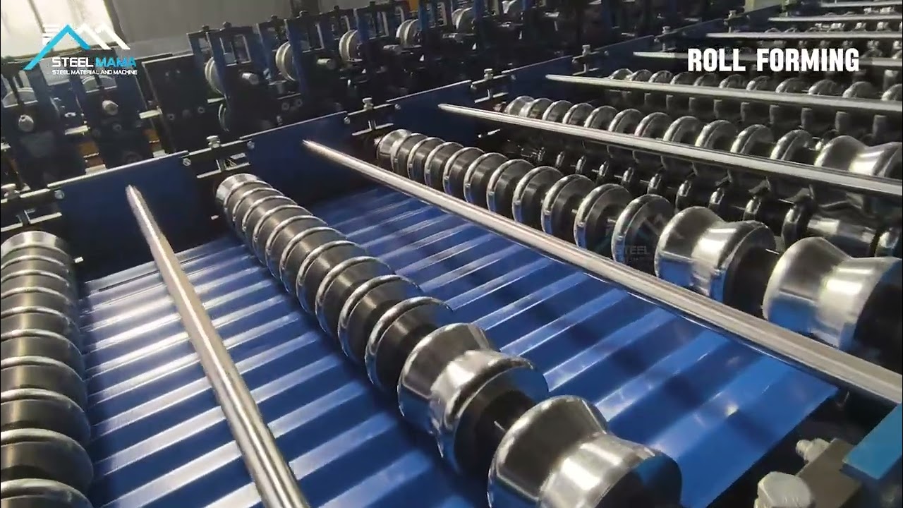 Popular corrugated roofing machine