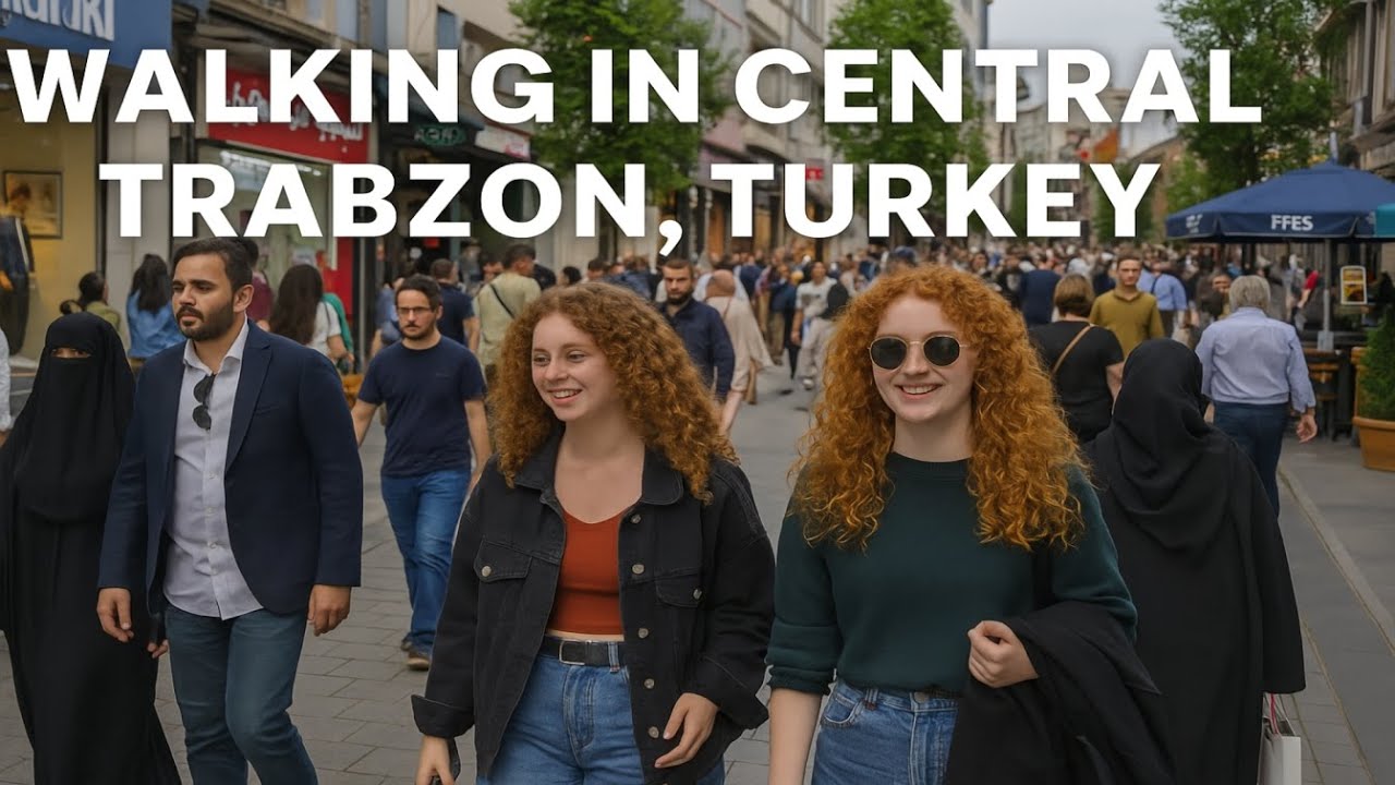 Walking in Central Trabzon, Türkiye 🇹🇷 | Tourists, Vibes, Food & Atatürk's House