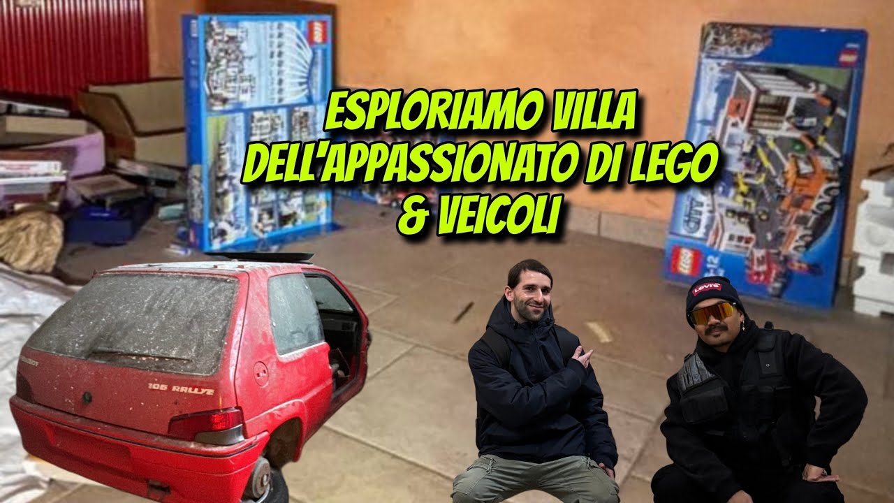 SCOPERTA PAZZESCA UNA VILLA CON COLLEZIONI UNICHE E LEGO! [URBEX ITALIA] @CyberUrbex 