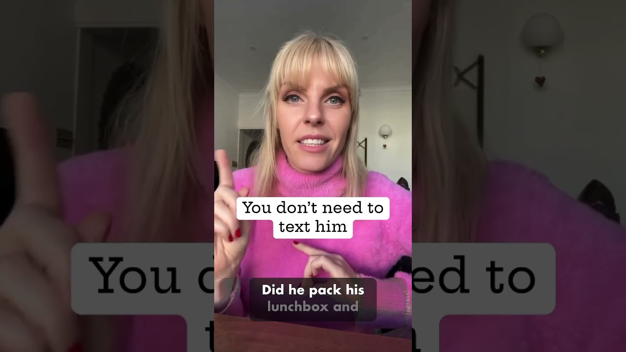 You don’t need to text him 