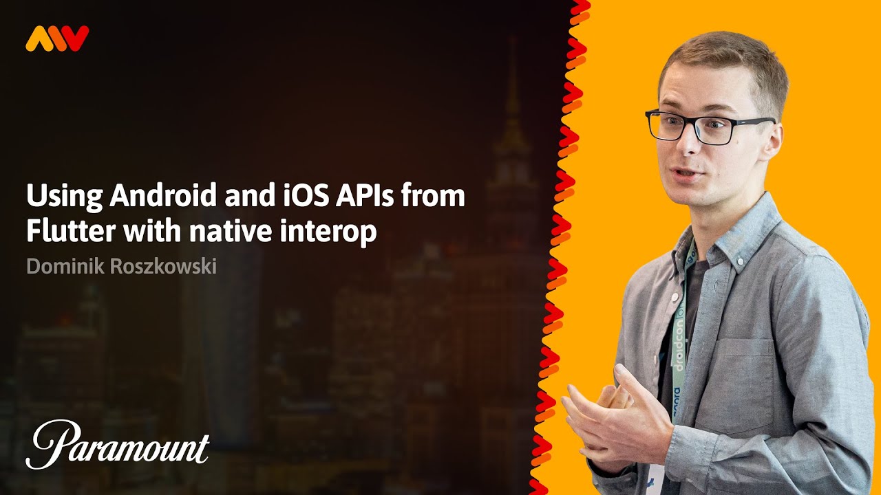 Dominik Roszkowski – Using Android and iOS APIs from Flutter with native interop | MOBILE WARSAW #95