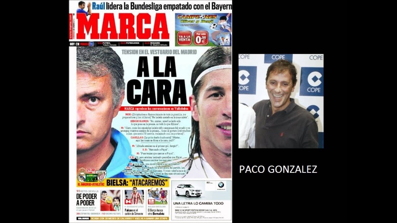 Paco González: La verdad de la portada del MARCA 22 Enero