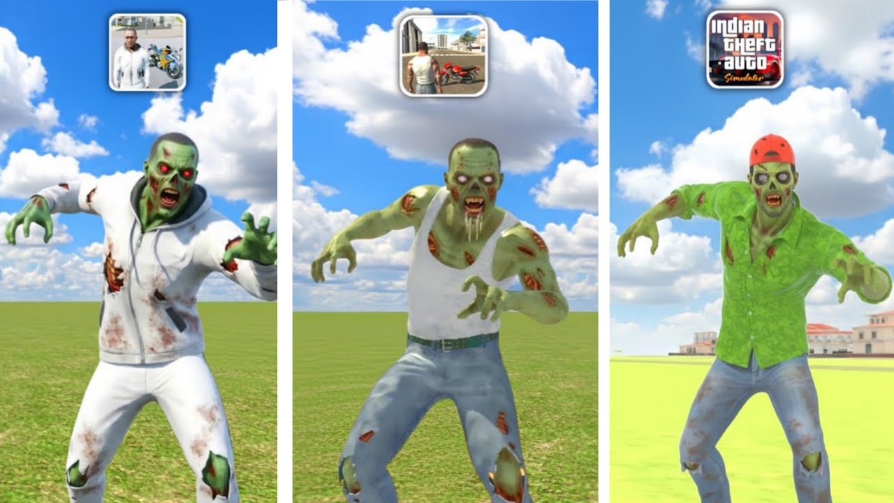 Zombie Power Test in All Indian GTA Games 🔥🤯!