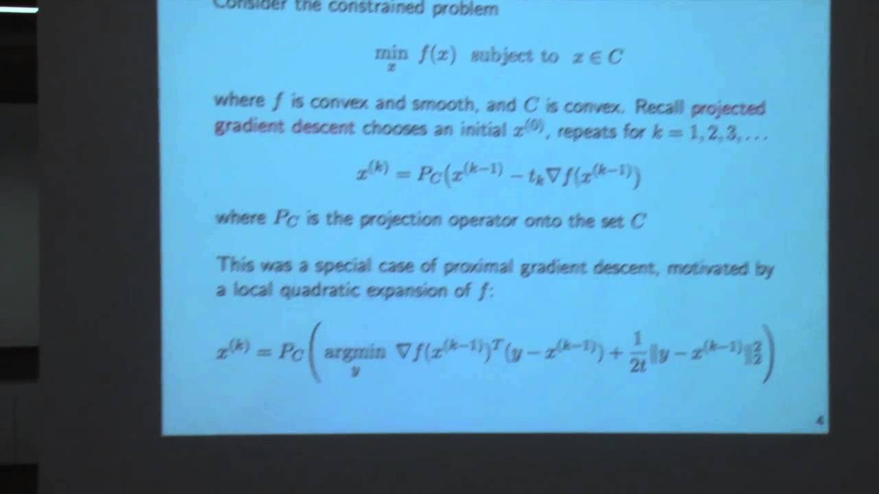 Lecture 23: Conditional Gradient (Frank-Wolfe) Method