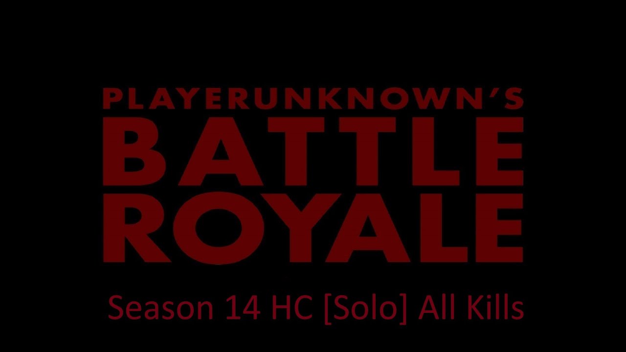 Season 14 HC (Solo) All Kills