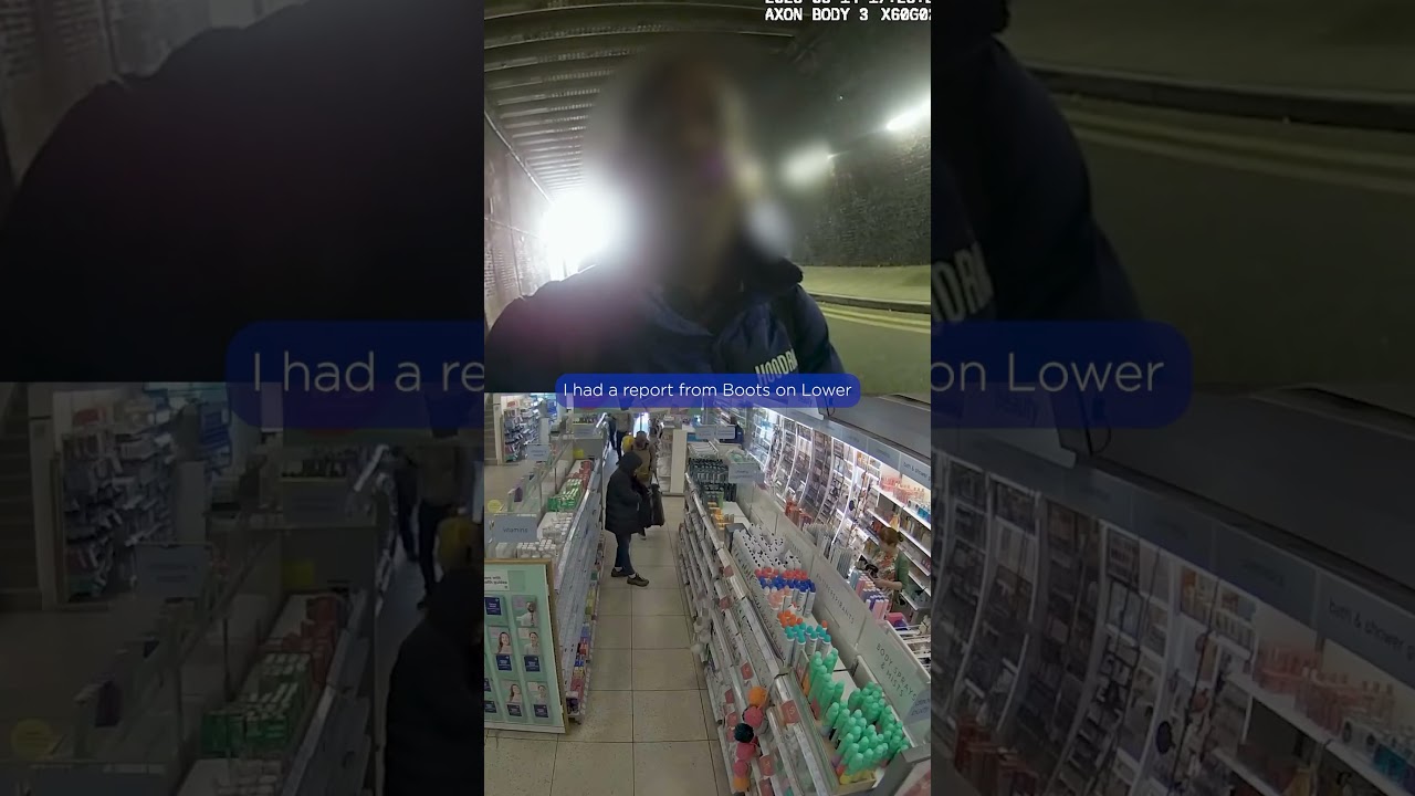 Shoplifters steal £3k from Boots in London - arrested 30 mins later | Met Police response