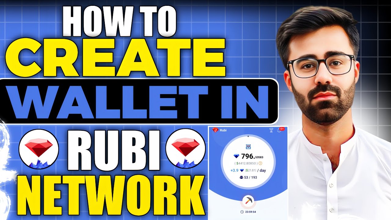 How To Create Wallet in Rubi Network || Rubi Network Wallet Kaise Banaye
