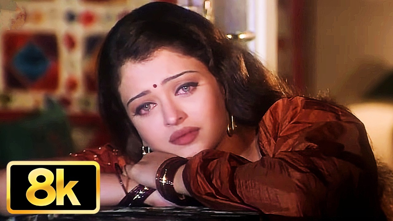 Tere Bin Ek Pal 💔 8K Video Song | Udit Narayan, Jaspinder Narula | Aa Ab Laut Chalen | Aishwarya Rai