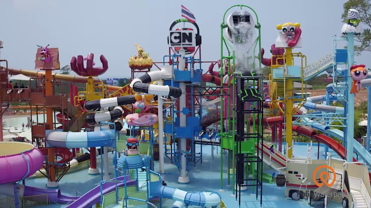 Cartoon Network Amazone Waterpark, Pattaya, Thailand