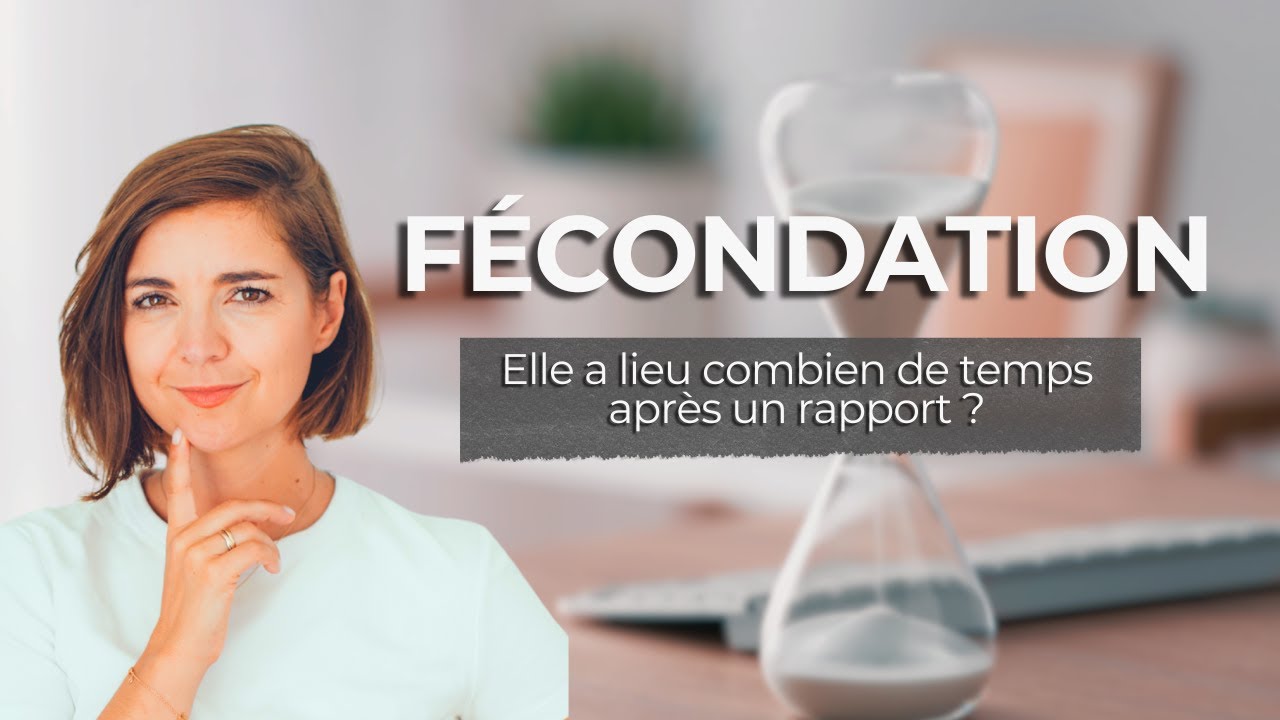 ⏳ La fécondation a lieu combien de temps après un rapport ?