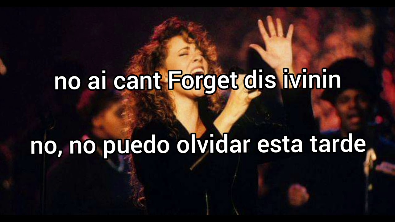 Mariah Carey - without you  PRONUNCIACION
