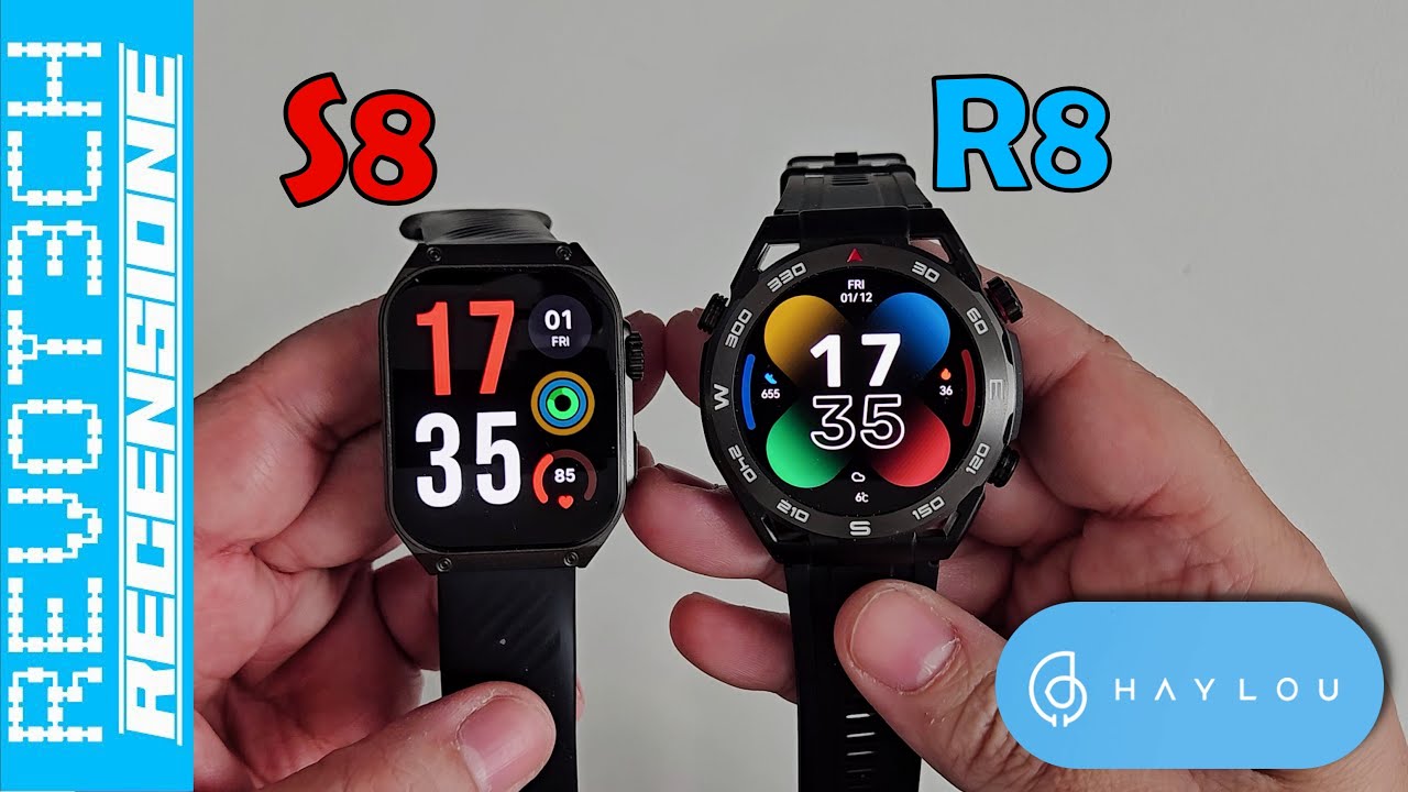 Haylou R8 e S8 Smartwatch Review: 2 Smartwatch STREPITOSI a Prezzi Ridicoli!