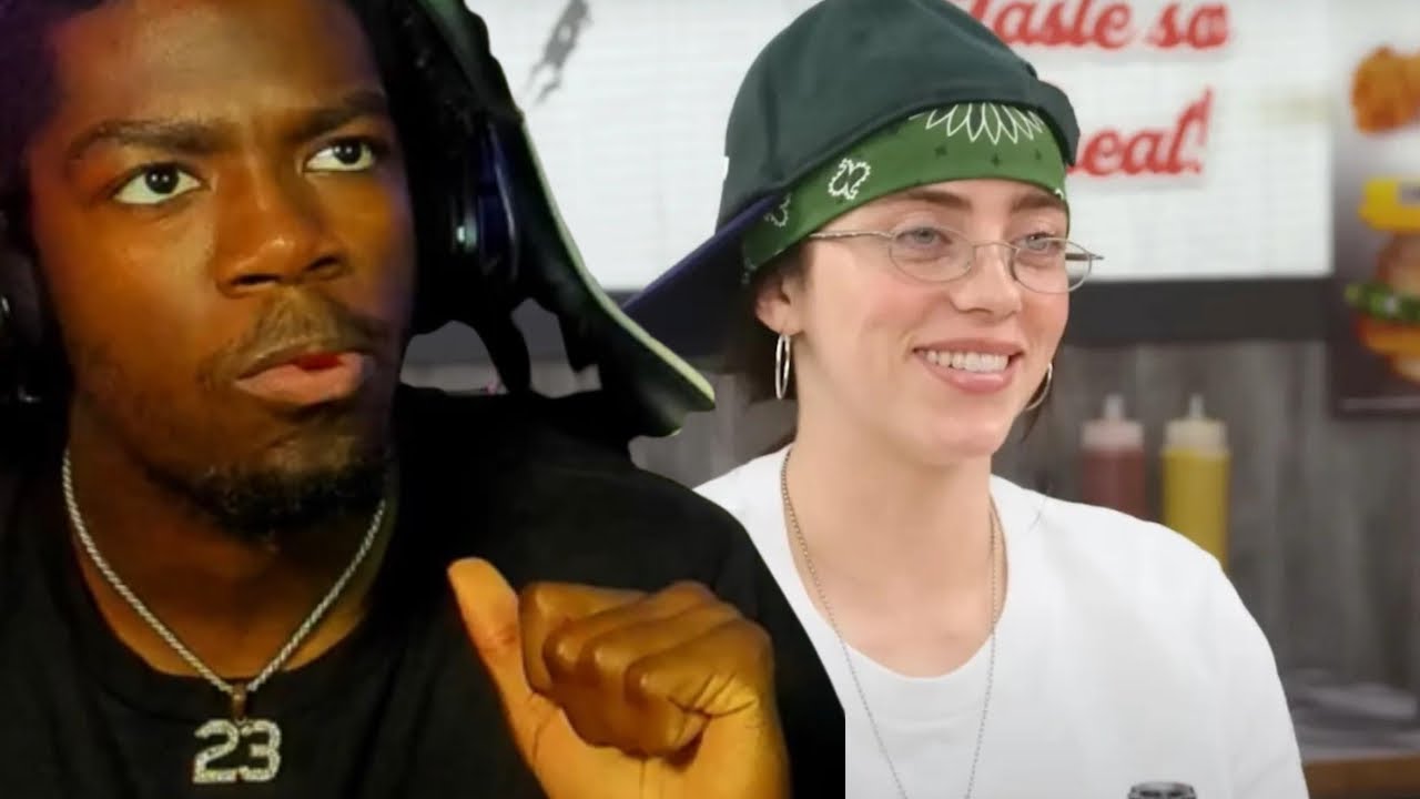 WHERE BILLIE EILISH COME FROM?! BILLIE EILISH CHICKEN SHOP DATE REACTION