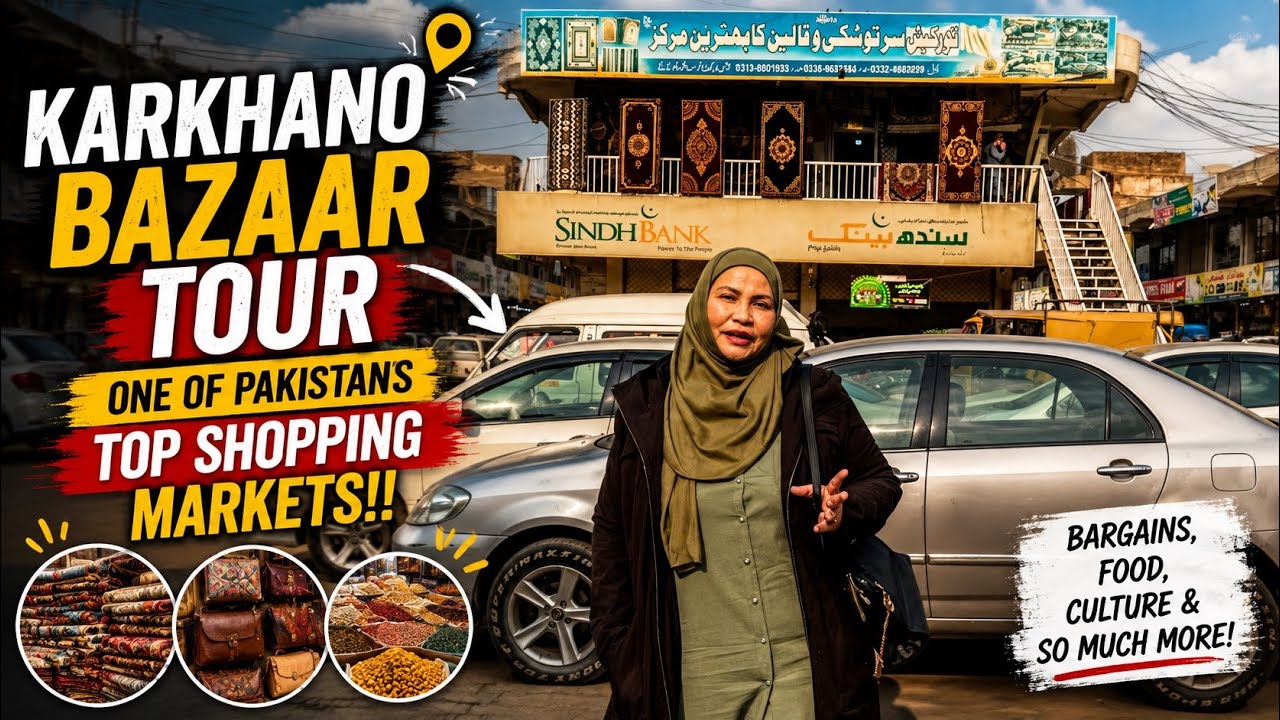 Karkhano Bazaar Tour | One of Pakistan’s Top Shopping Markets!!