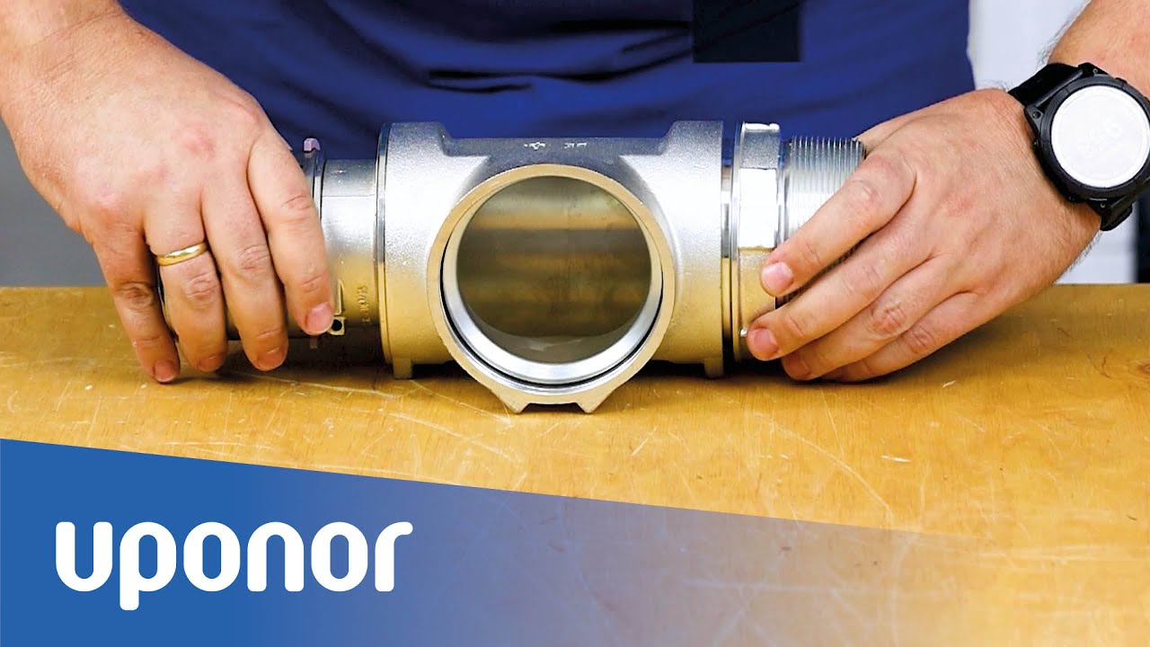 Nagy átmérőjű moduláris csőrendszer: Uponor RS rendszer