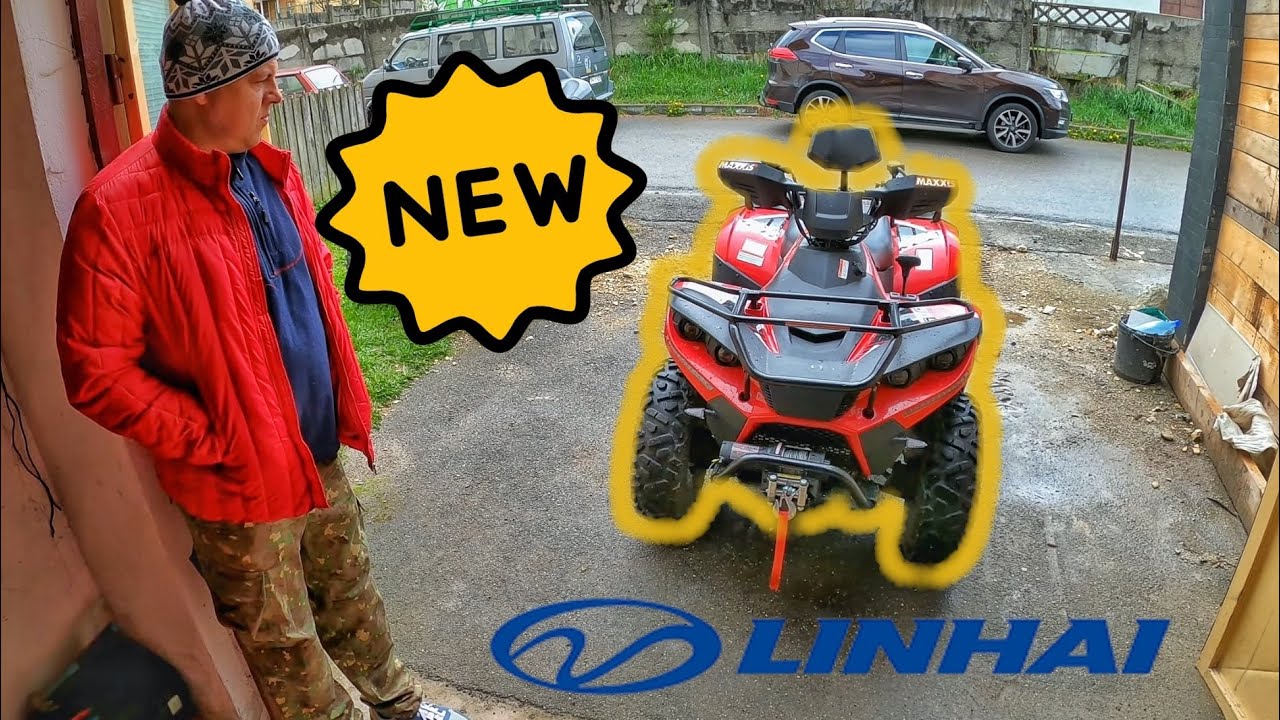 SI-A CUMPARAT ATV NOU *LINHAI DRAGONFLY 500 S 4X4*