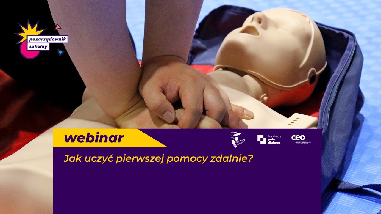 Jak uczyć pierwszej pomocy zdalnie?