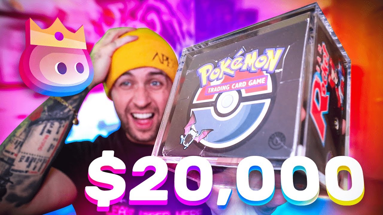 We spent $20,000 on a 1st Edition TEAM ROCKET Booster Box & opened every Pack!