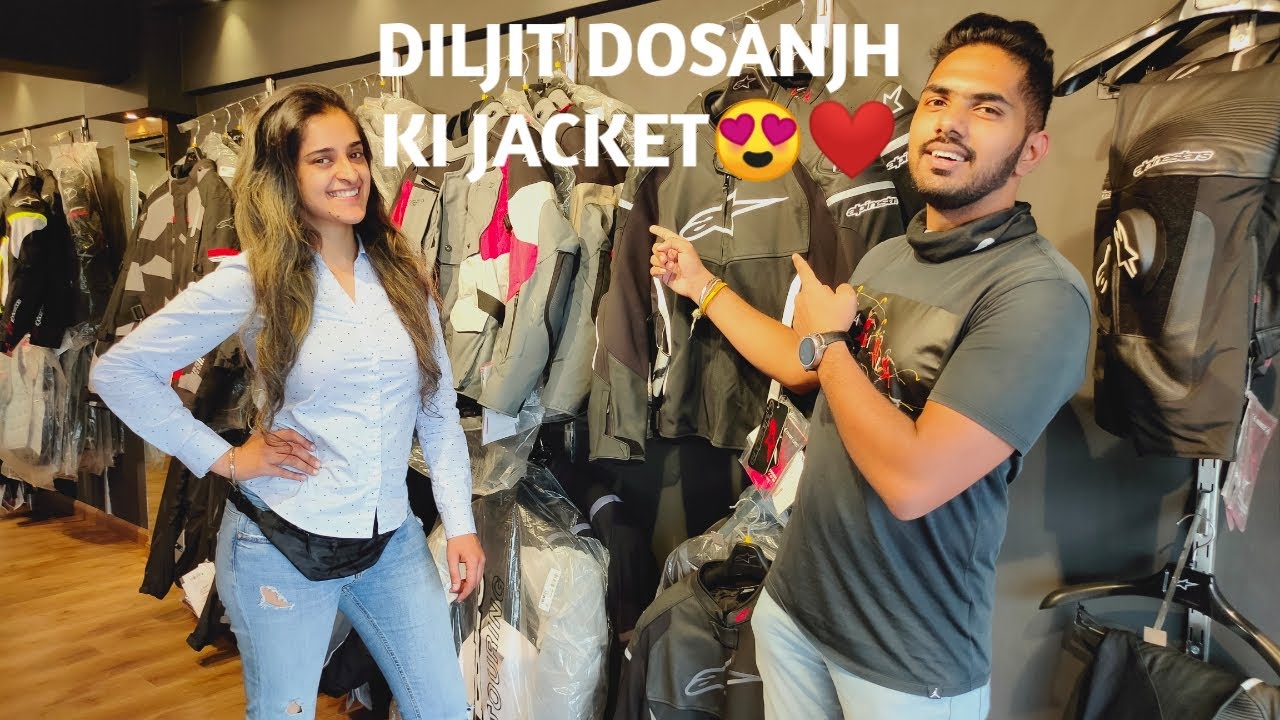 ALPINESTARS NOW IN DELHI!❤️😍 ALL RIDING GEARS WITH PRICES | DILJIT DOSANJH KI JACKET❤️😍🔥