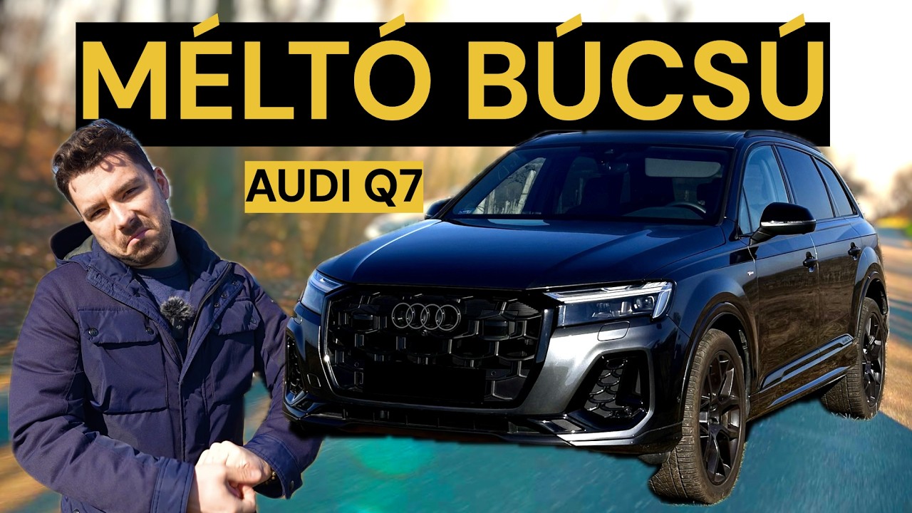 Audi Q7 S-Line 50 TDI ICON 2026 - 8 millió forintos kedvezménnyel búcsúzik az Audi Q7