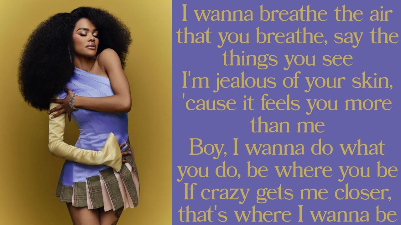 Teyana Taylor ~ In Your Skin ~ Lyrics