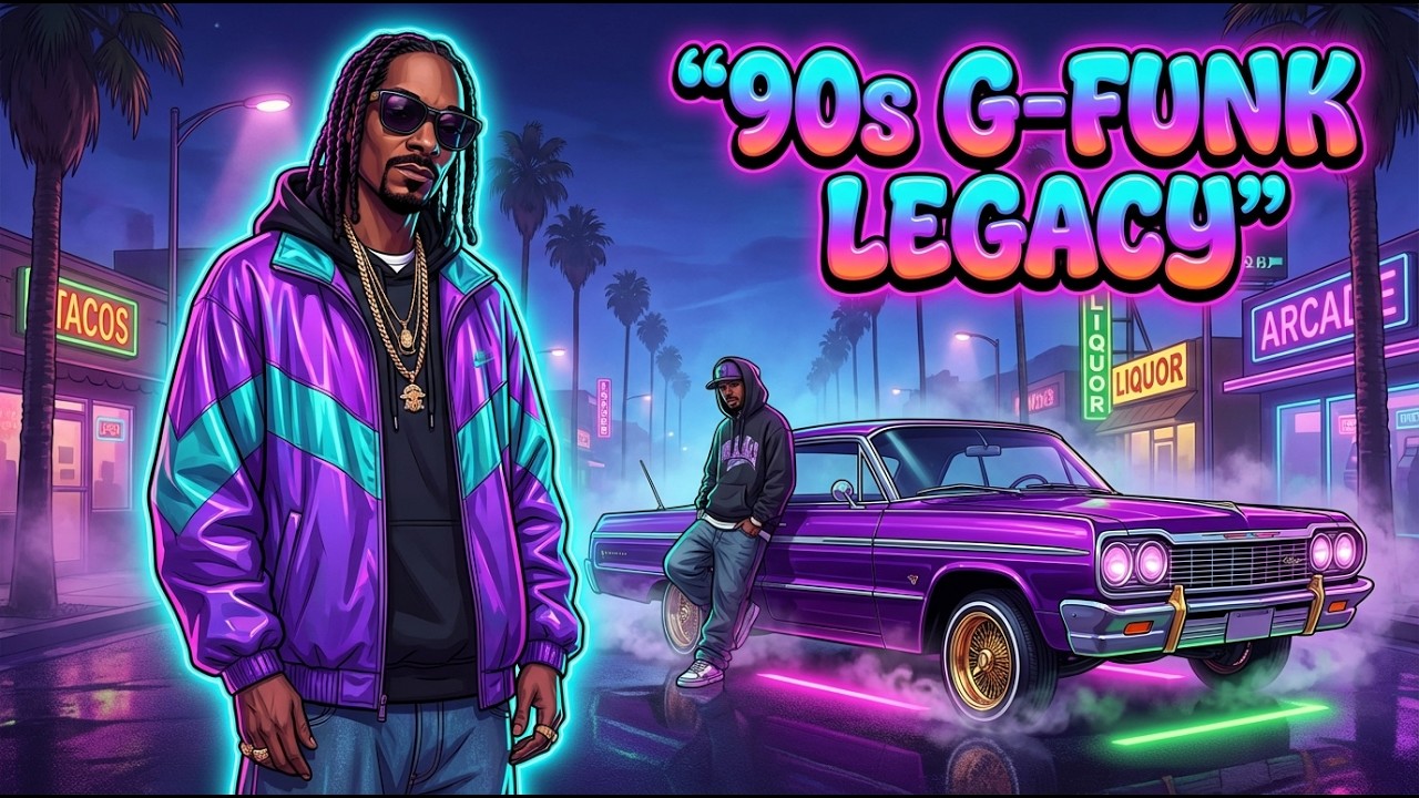 90s Hip Hop Throwback 🔥 G-Funk Era Mix