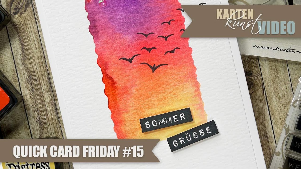 Karten-Kunst Quick Card Friday #15