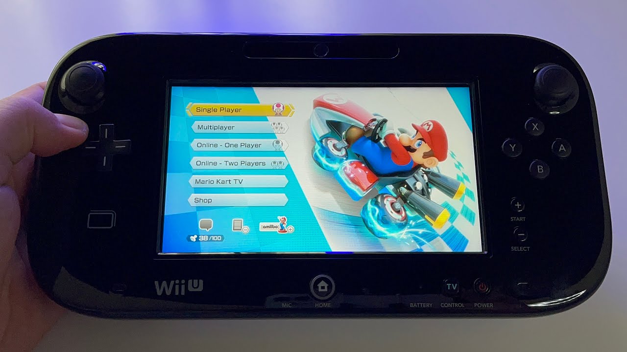 Review Mario Kart 8 on Wii U GamePad | online multiplayer gameplay