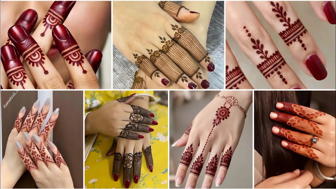 Easy Top Mehndi Design-Wedding Eid ❤️ #mehndidesign #madhi #eid #mehandi
