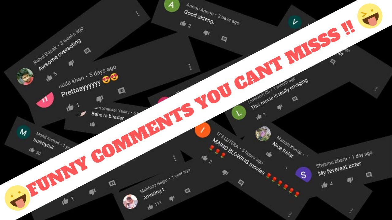 Insane Indian Youtube funny comments | desi funny hilarious youtube comments