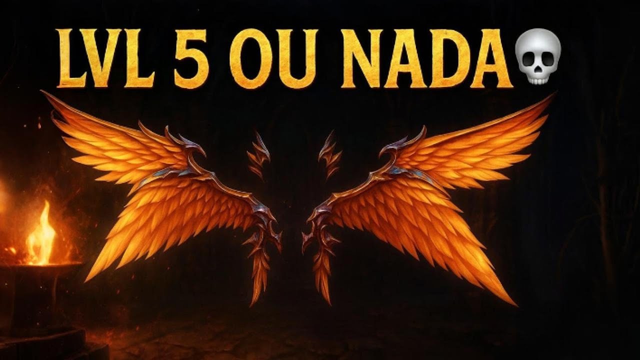 🔥 LVL 5 OU NADA! A criação mais arriscada do MU Online!