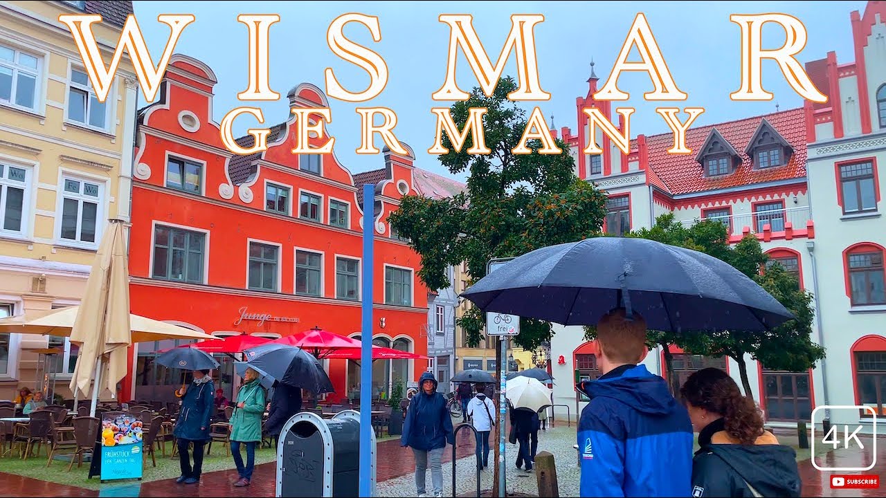 Wismar, Germany 🇩🇪 | An Old & Beautiful German City | Walking Tour 🤩 | 4K 60fps