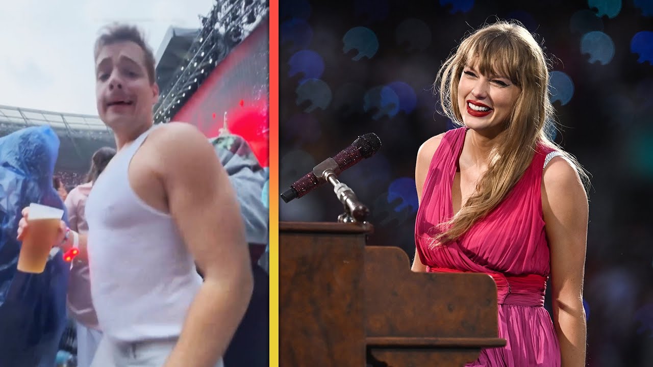 Taylor Swift REACTS to TIPSY Fan at Eras Tour