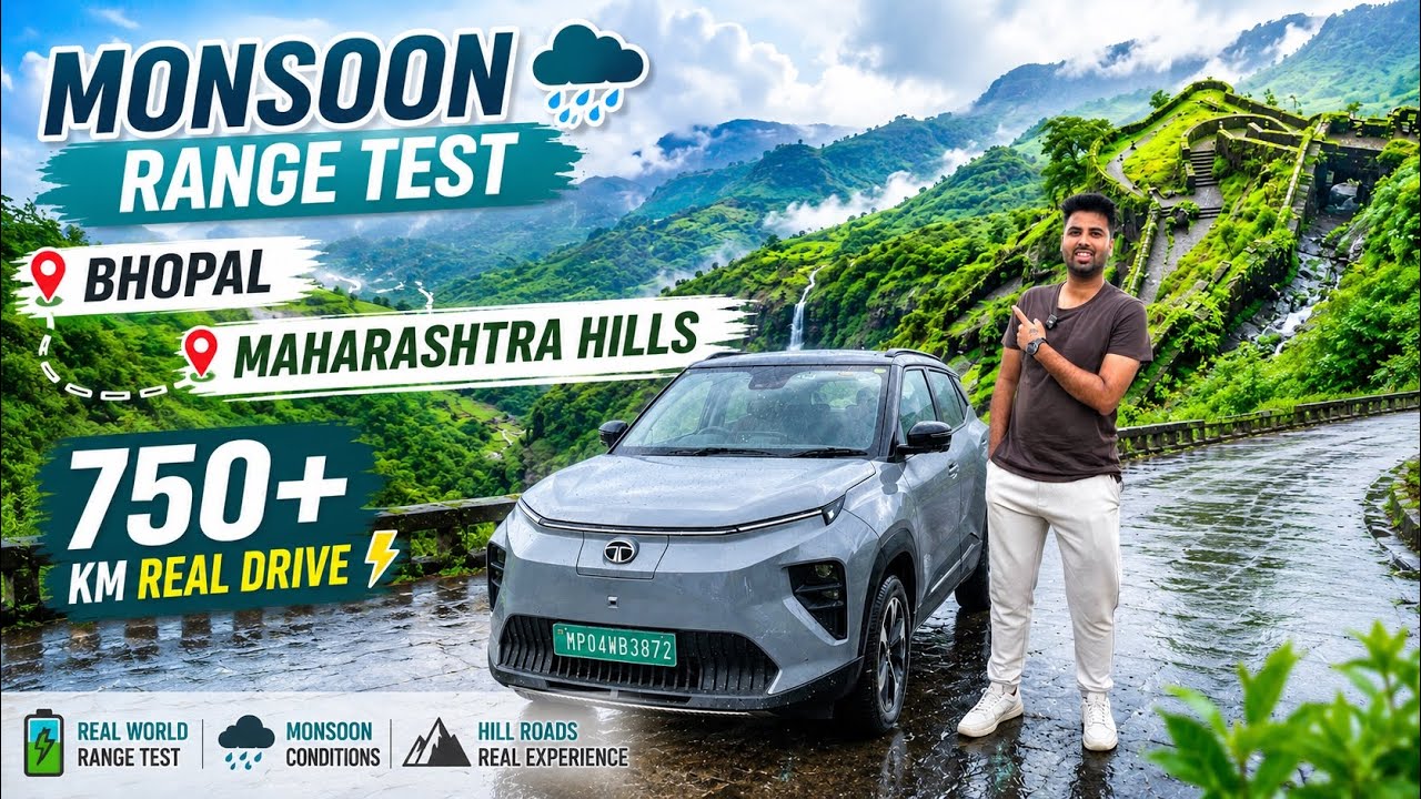 Bhopal to Maharashtra Hills in a Tata Punch EV ⚡ Charging, Range, Time & Real Travel Experience