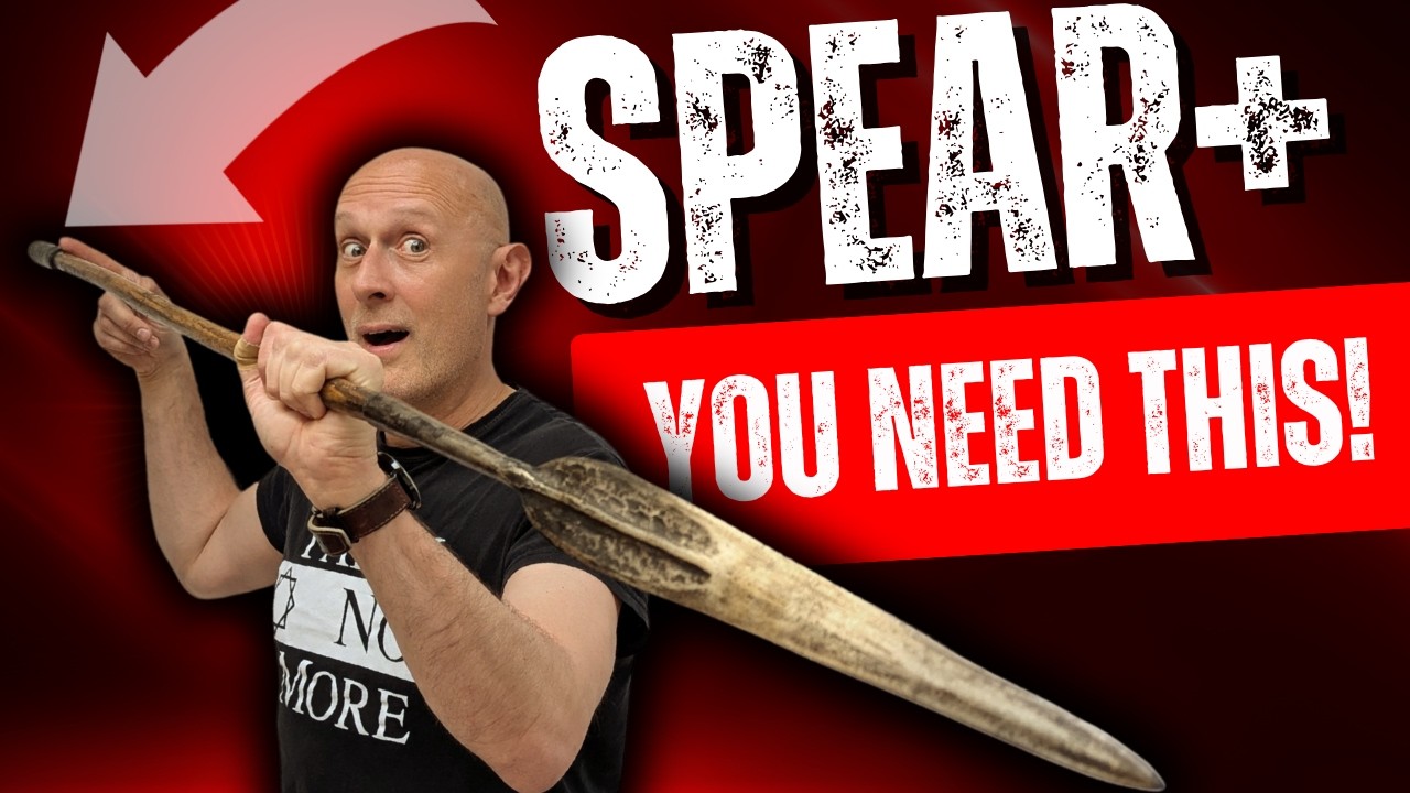 YOU NEED THIS on your SPEARS! The CLEVER thing that makes them like SWORDS!