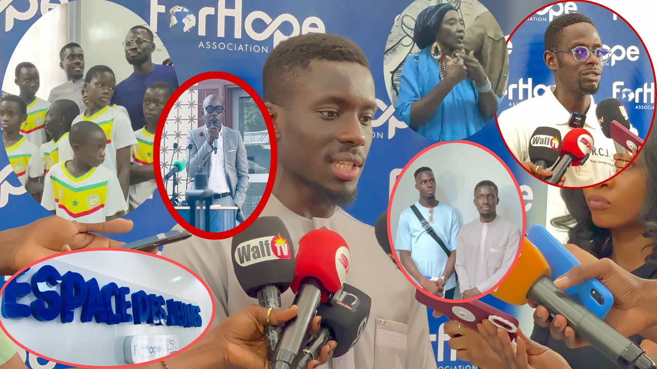 inauguration de l&rsquo;espace des jeunes et adolescents du vih en Afrique par l&rsquo;ambassadeur Gana Gueye
